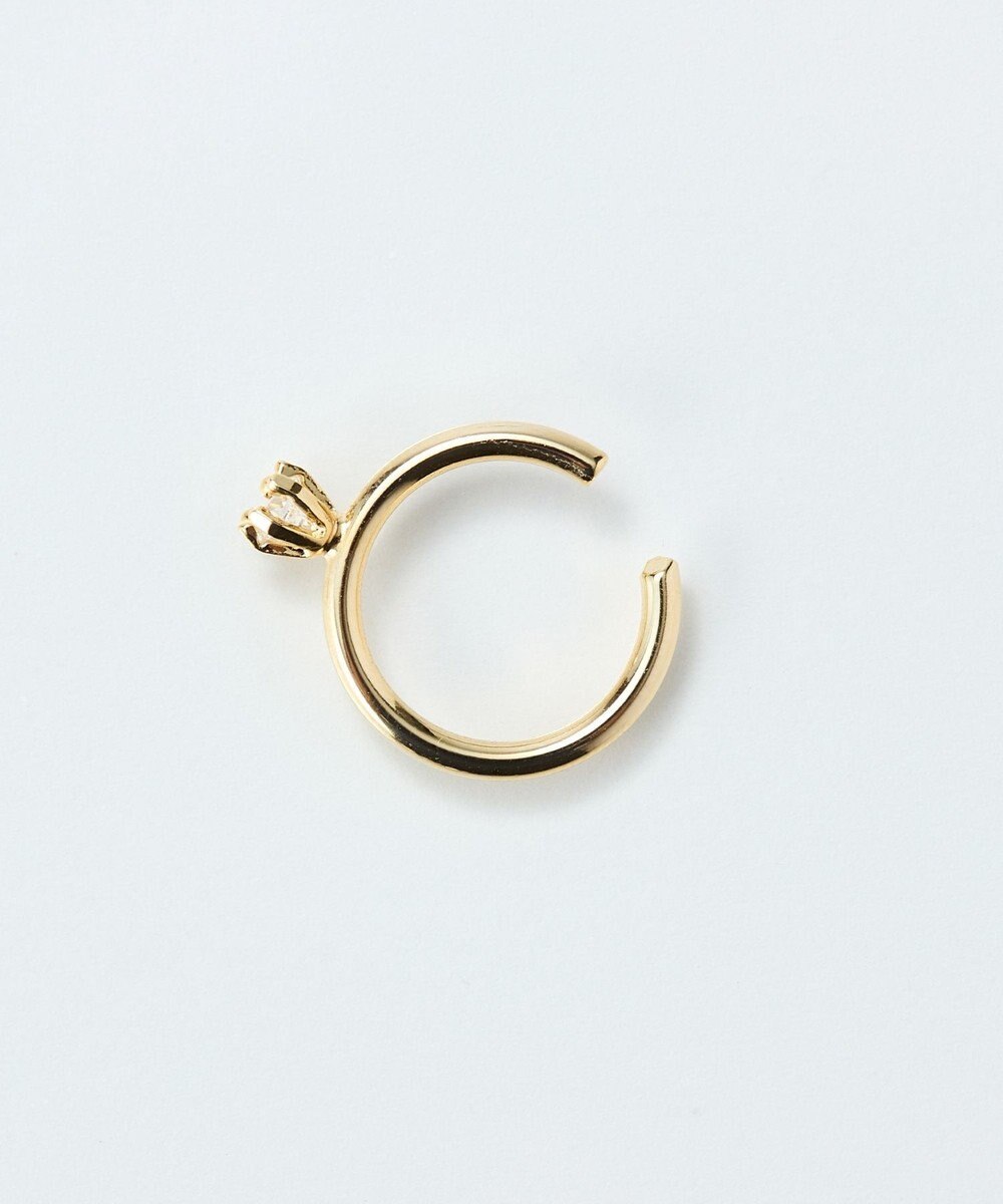 Phoebe 【金属アレルギー対応】ブリンクビジューイヤーカフ　ゴールド/ニッケルフリー 