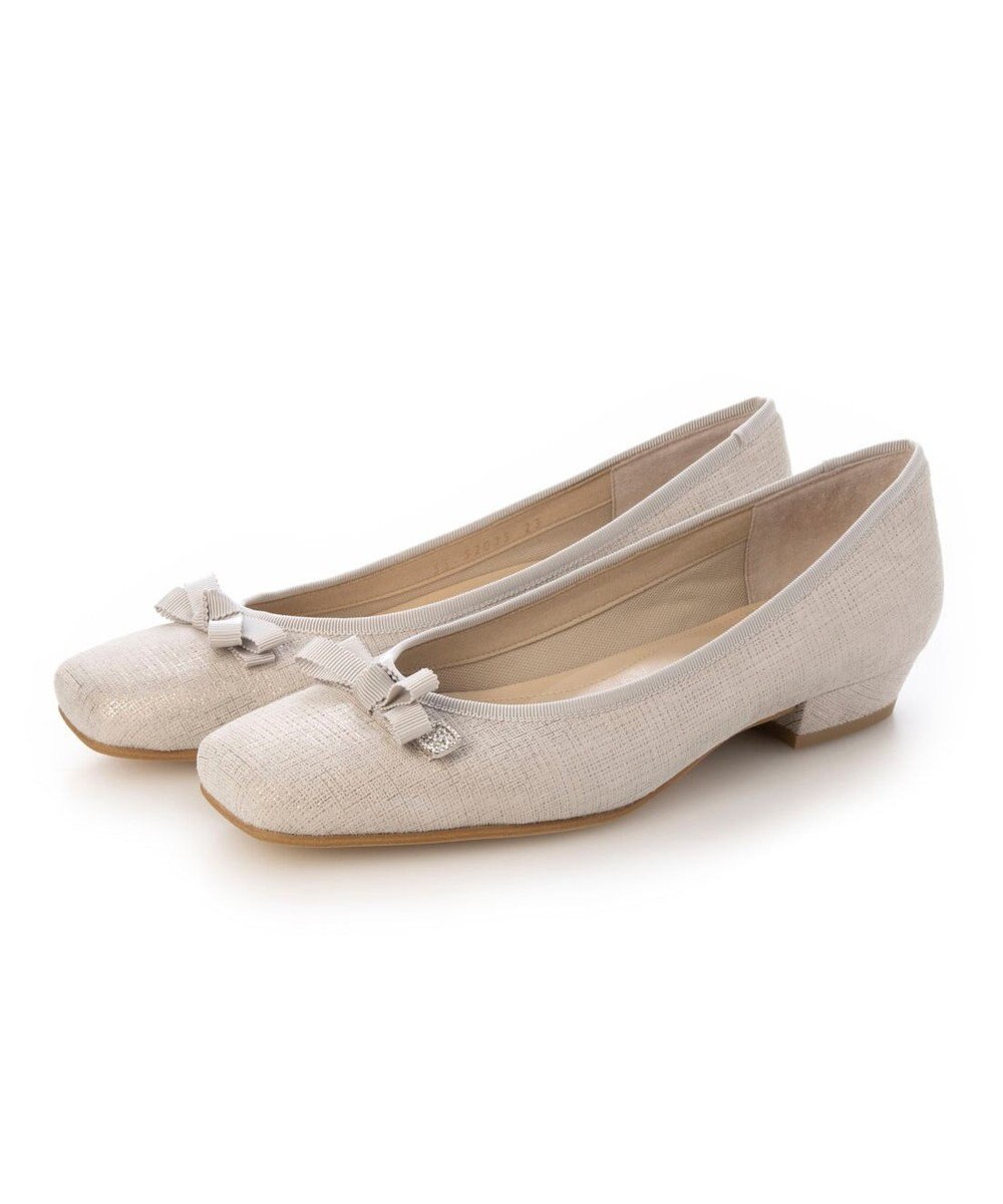 Riz raffinee <Riz raffinee>スクエアトゥリボンパンプス 