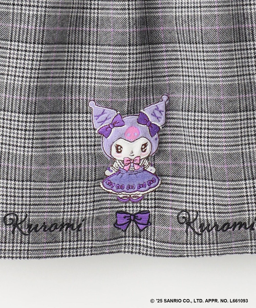 ANY KIDS 【マイメロディ＆クロミ×ANY KIDS】チェック ジャンパースカート 