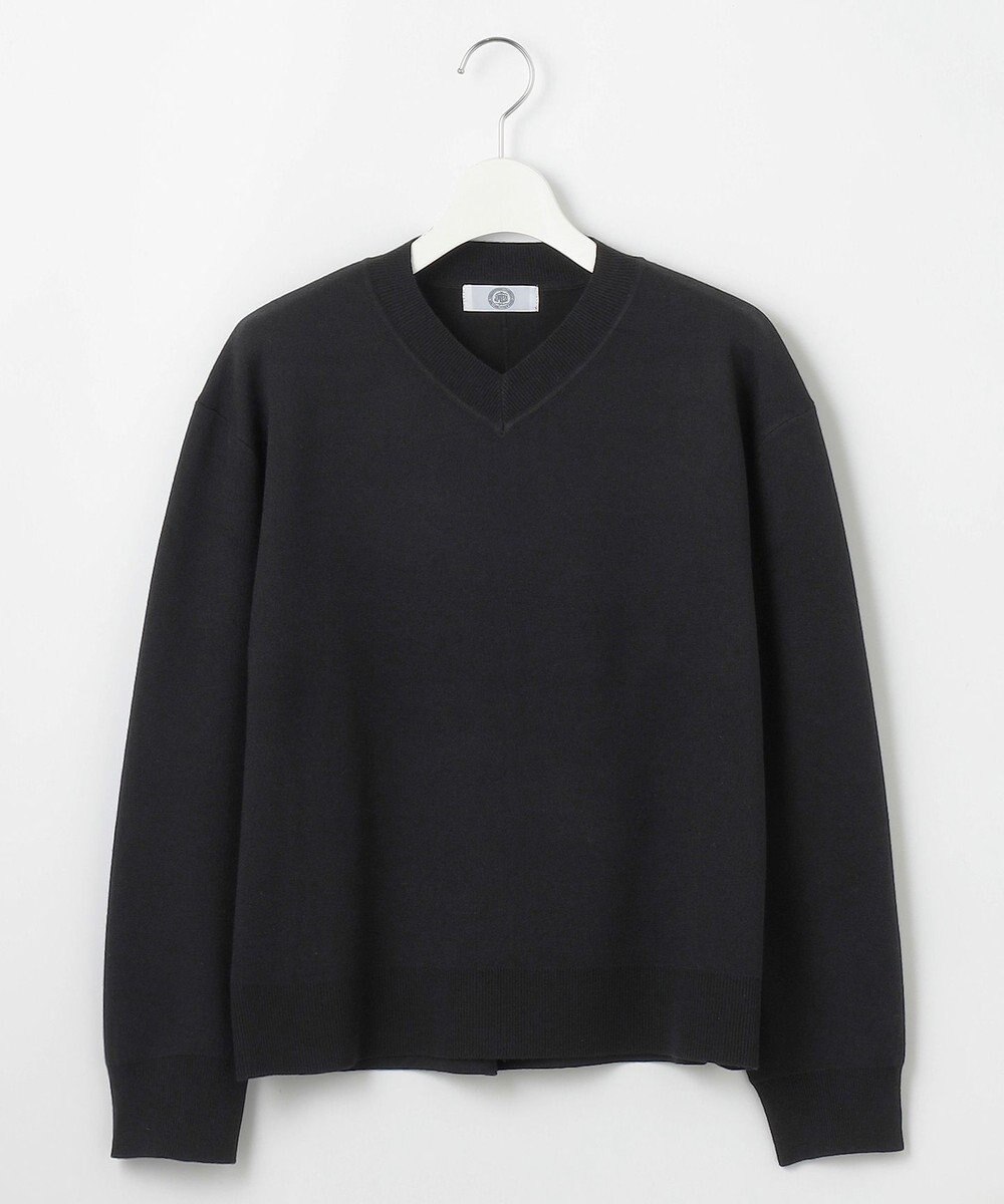 J.PRESS LADIES L 【洗える】FINE SWEAT ニット 