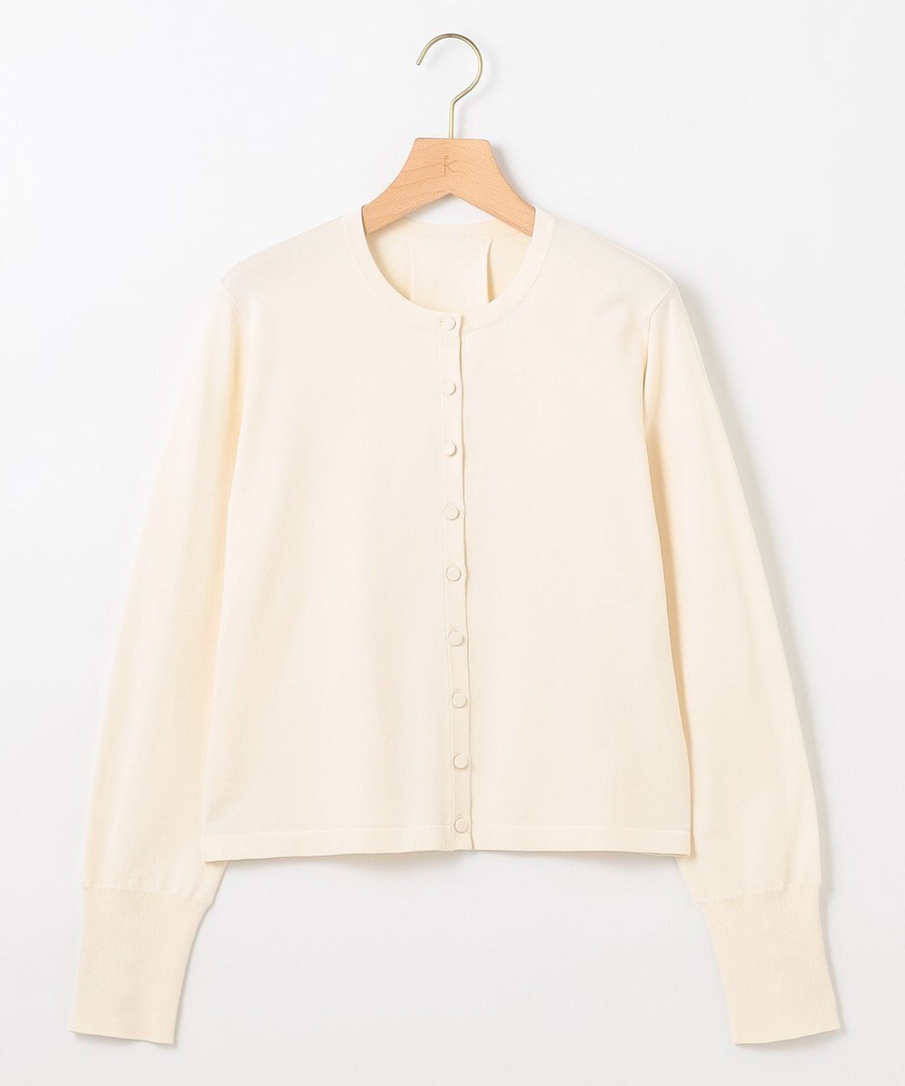 組曲 クルミボタン ニットカーディガン 