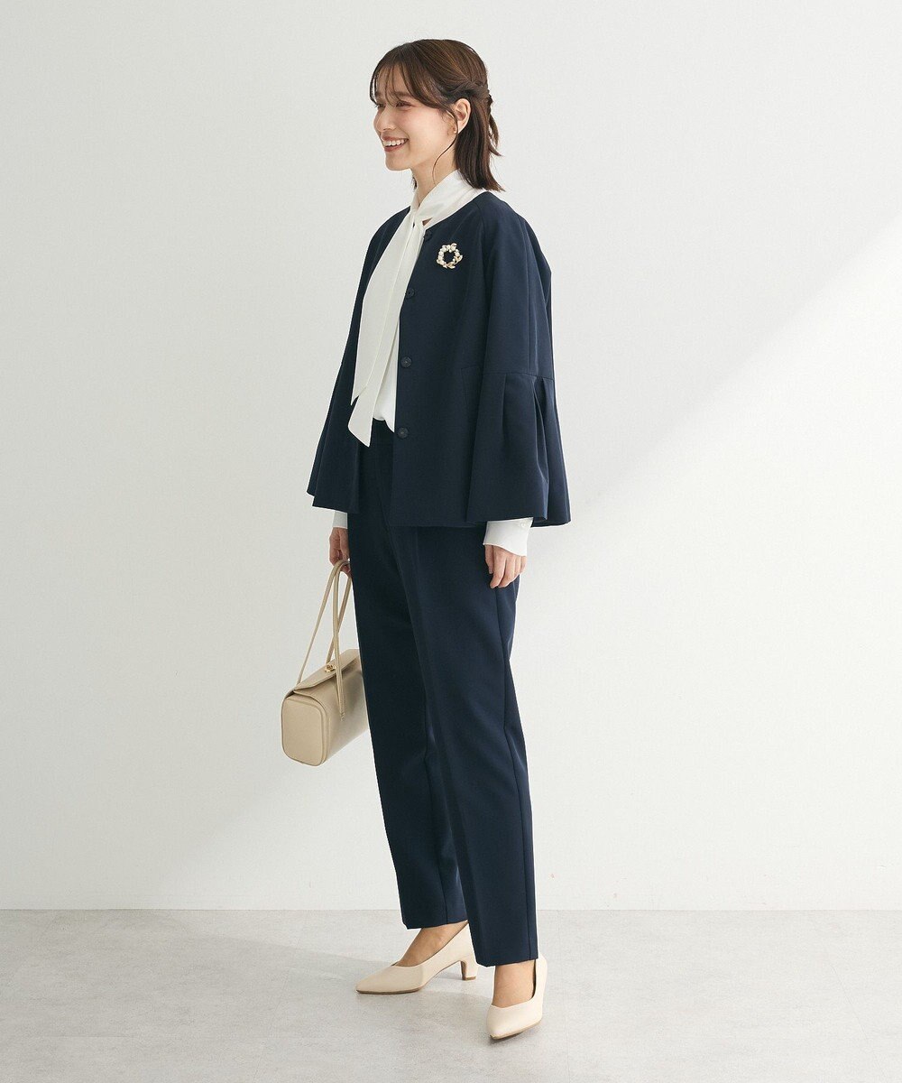 Green Parks ef-de タック袖ラグランジャケット 