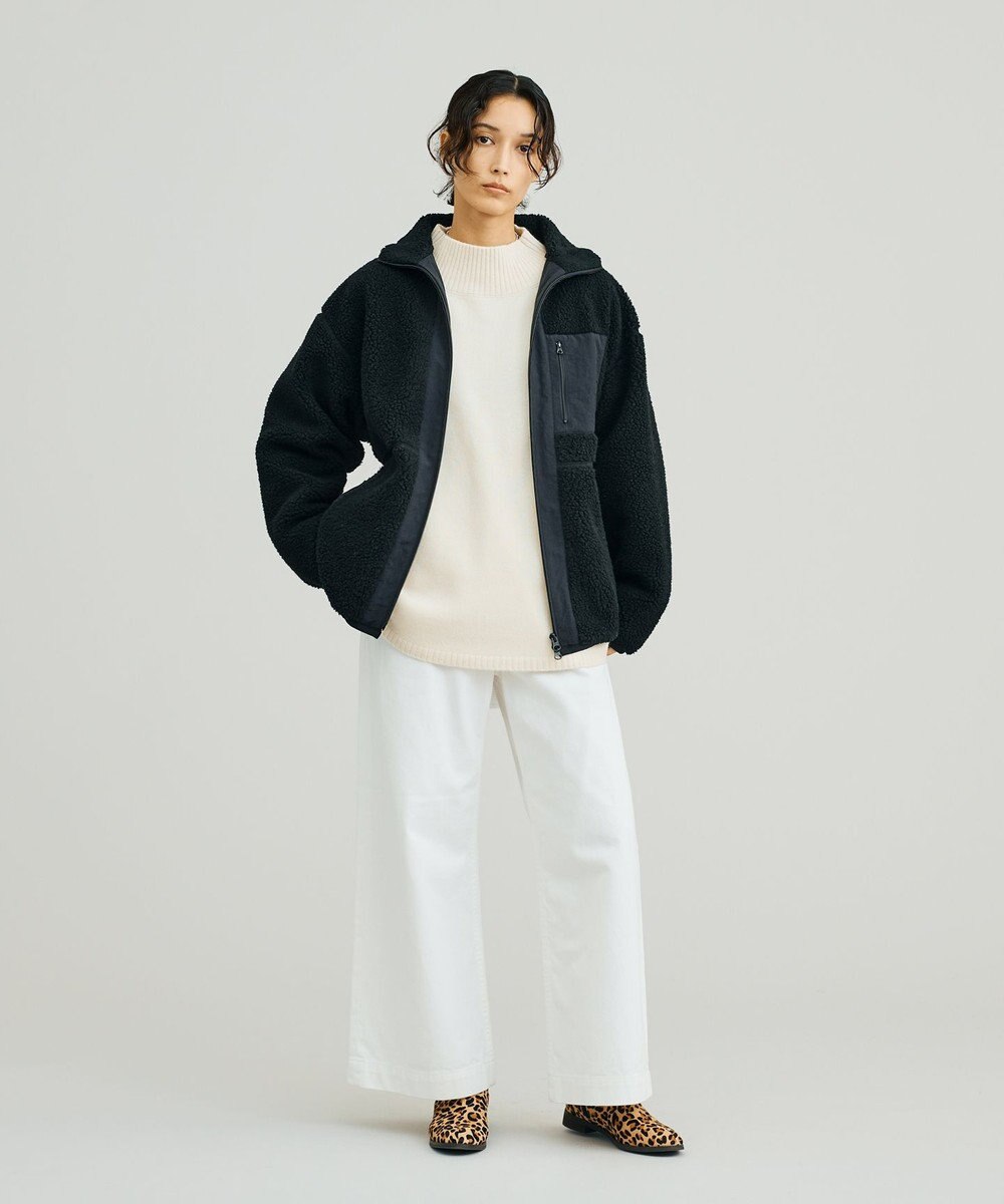 J.PRESS YORK STREET 【UNISEX】ボアブルゾン 