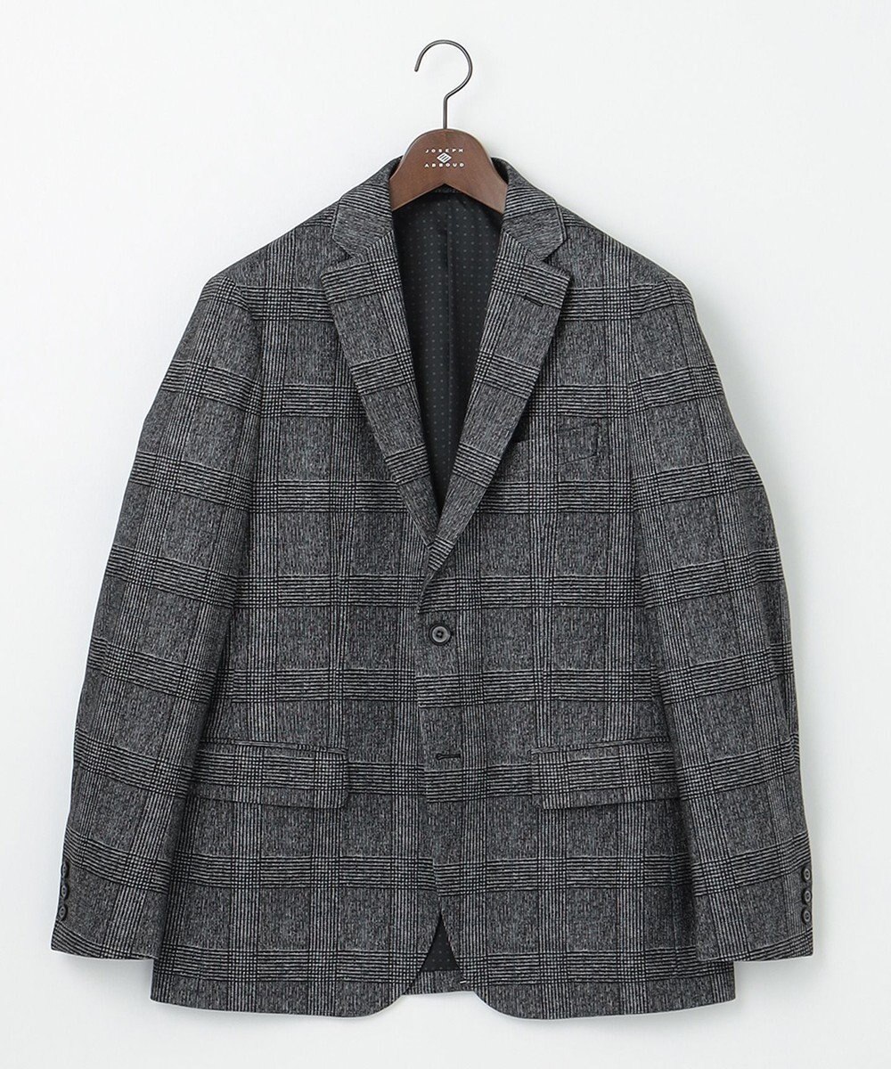 JOSEPH ABBOUD 【ストレッチ】フランネルジャージ ジャケット 