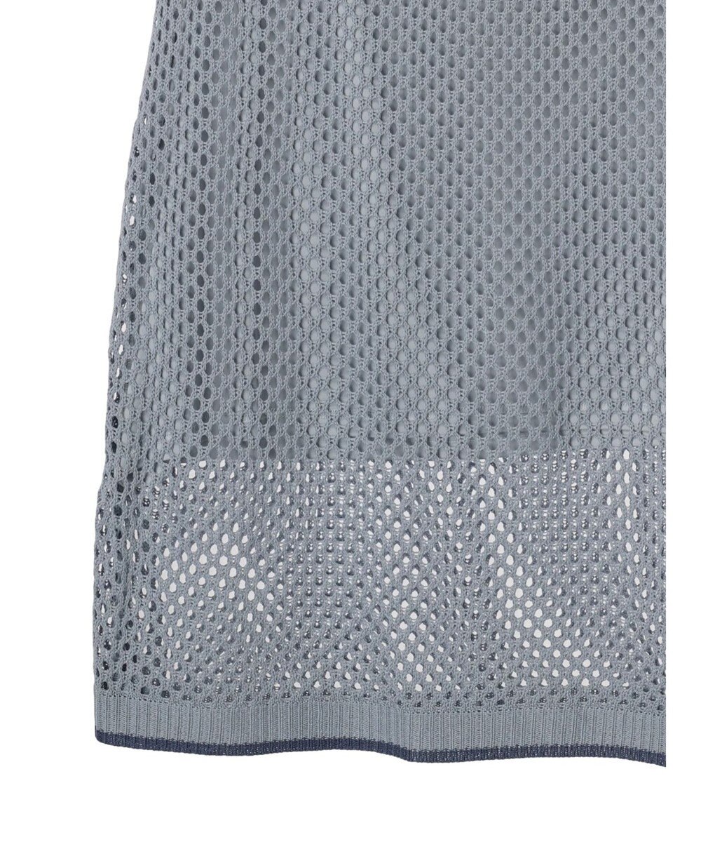 CRAFT STANDARD BOUTIQUE 配色メッシュニットスカート 