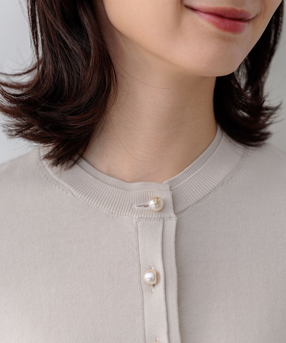 組曲 コットンニット カーディガン 