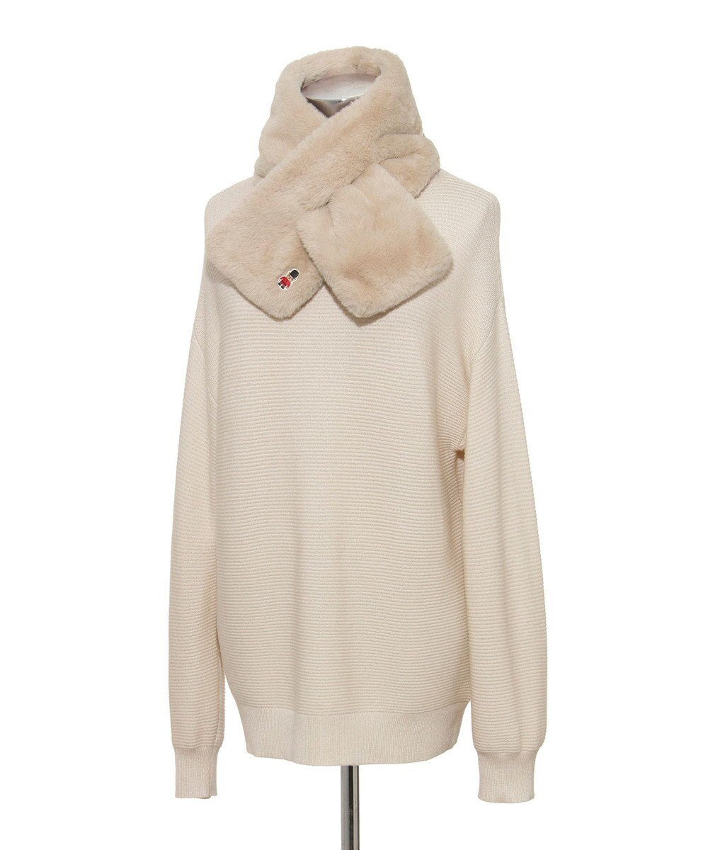 MOONBAT MACKINTOSH PHILOSOPHY(マッキントッシュ フィロソフィー）バッキンガムベア フェイクファー プチマフラー 