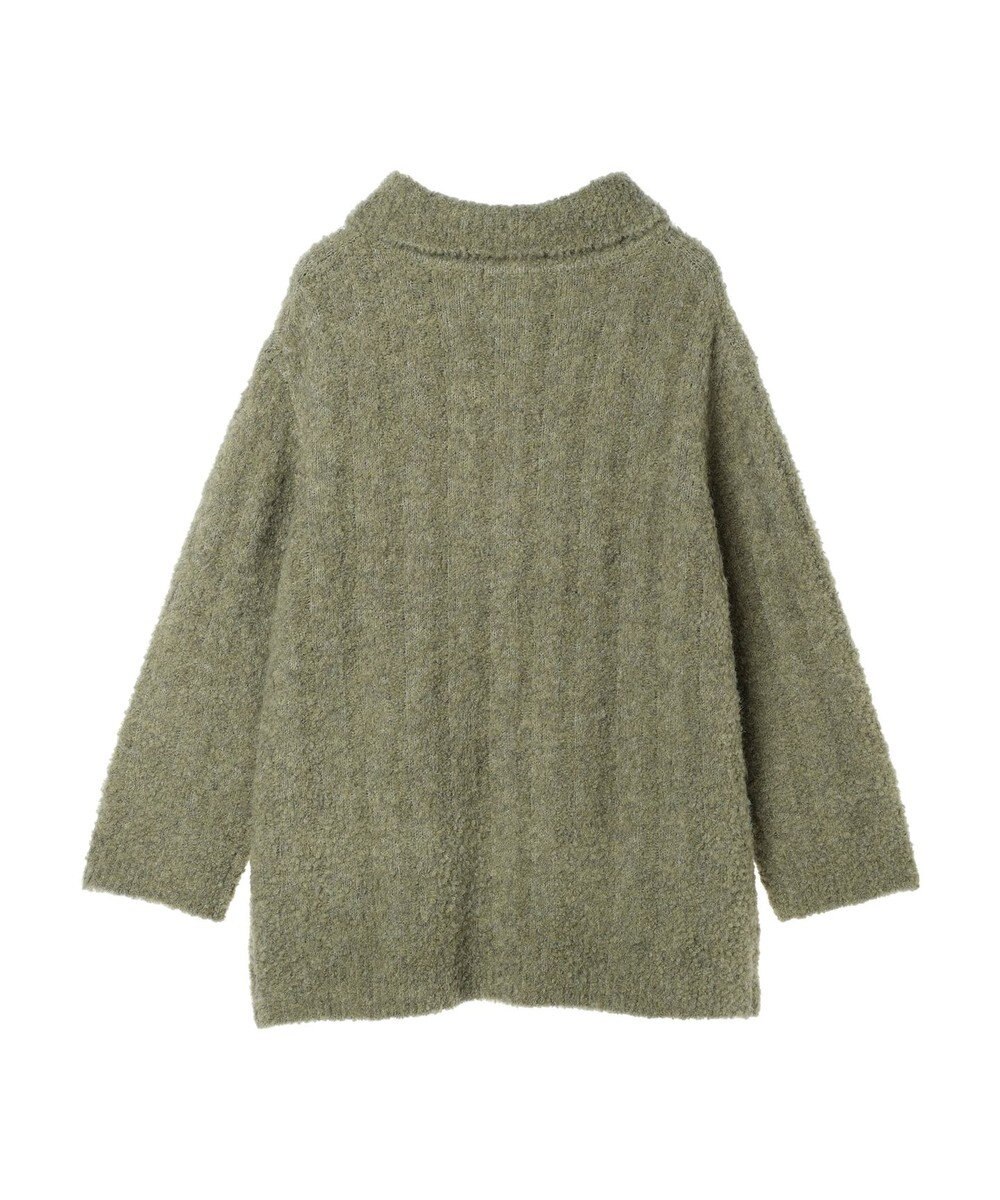 earth music&ecology ブークレハーフジップミニワンピース 