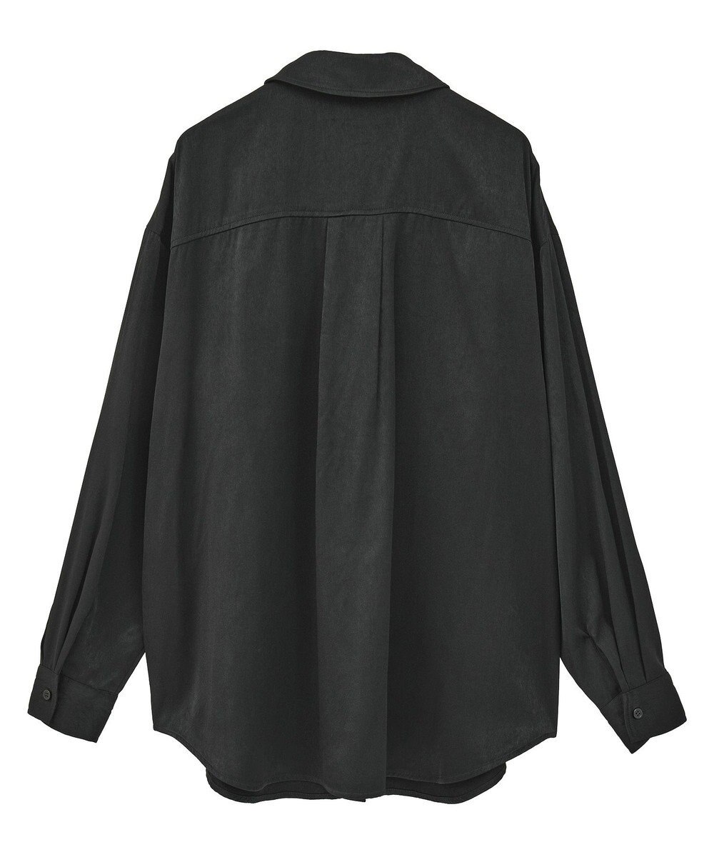 Green Parks ・ＳＵＧＡＲ　ＳＰＯＯＮ　サテンオーバーシャツ 