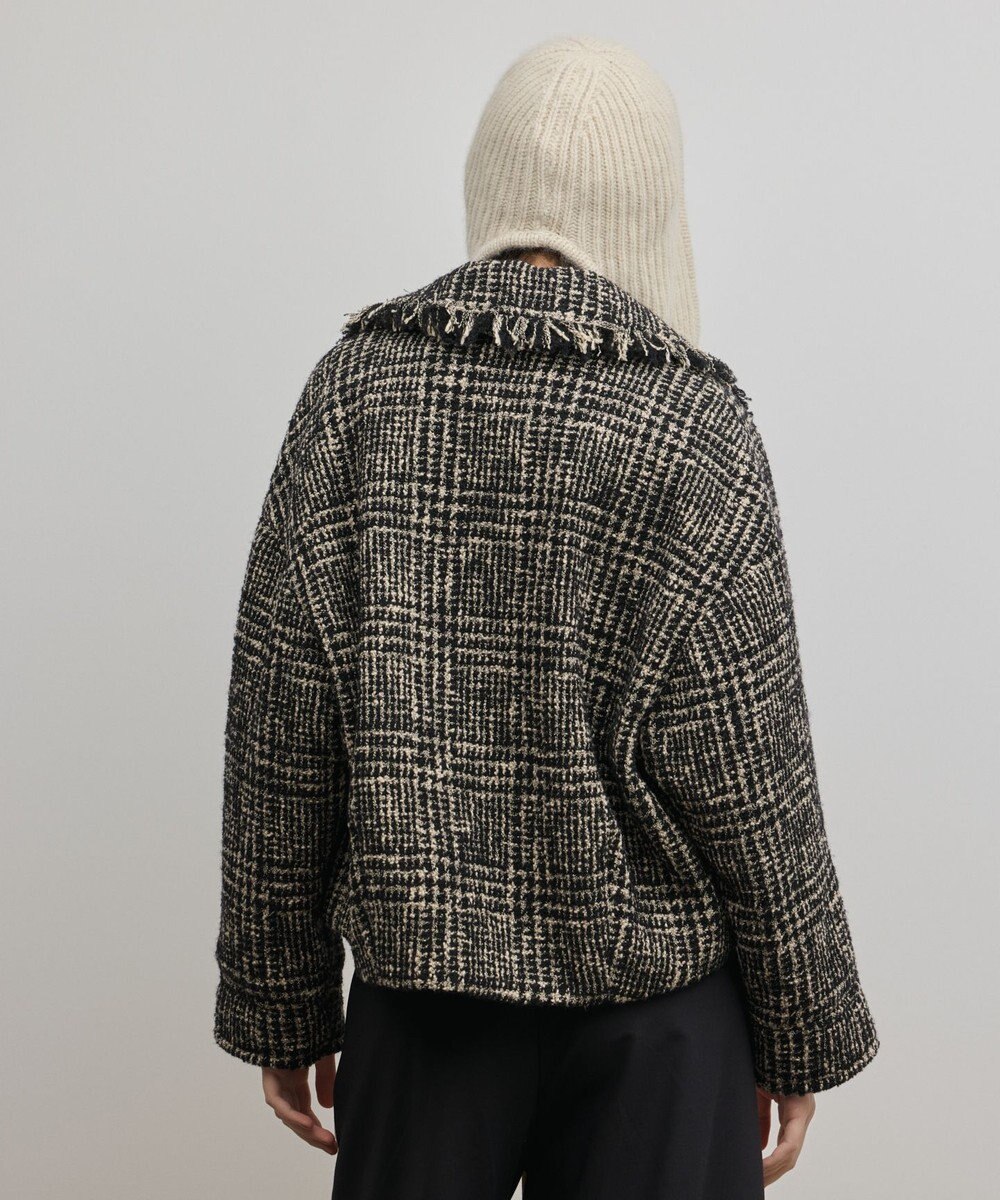 GRACE CONTINENTAL パディングツイードジャケット 