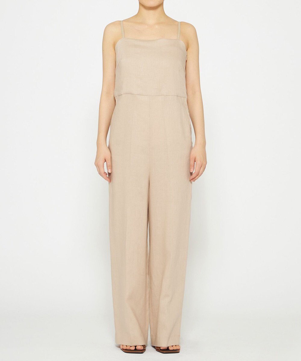 uncrave 【5周年企画・手洗い可】ライト リネン オールインワン（uncrave STANDARD） 