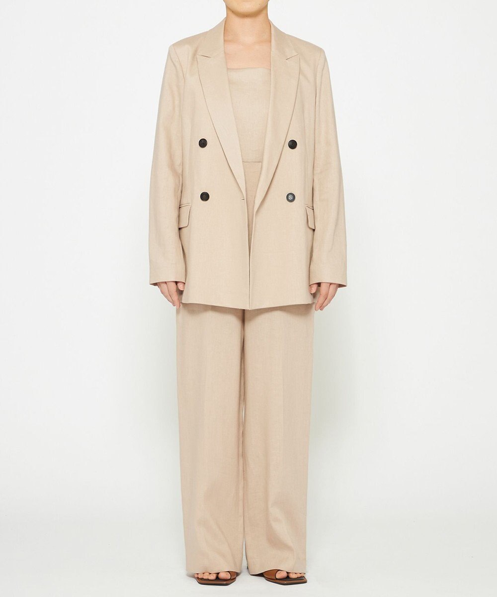 uncrave 【5周年企画・手洗い可】ライト リネン オールインワン（uncrave STANDARD） 