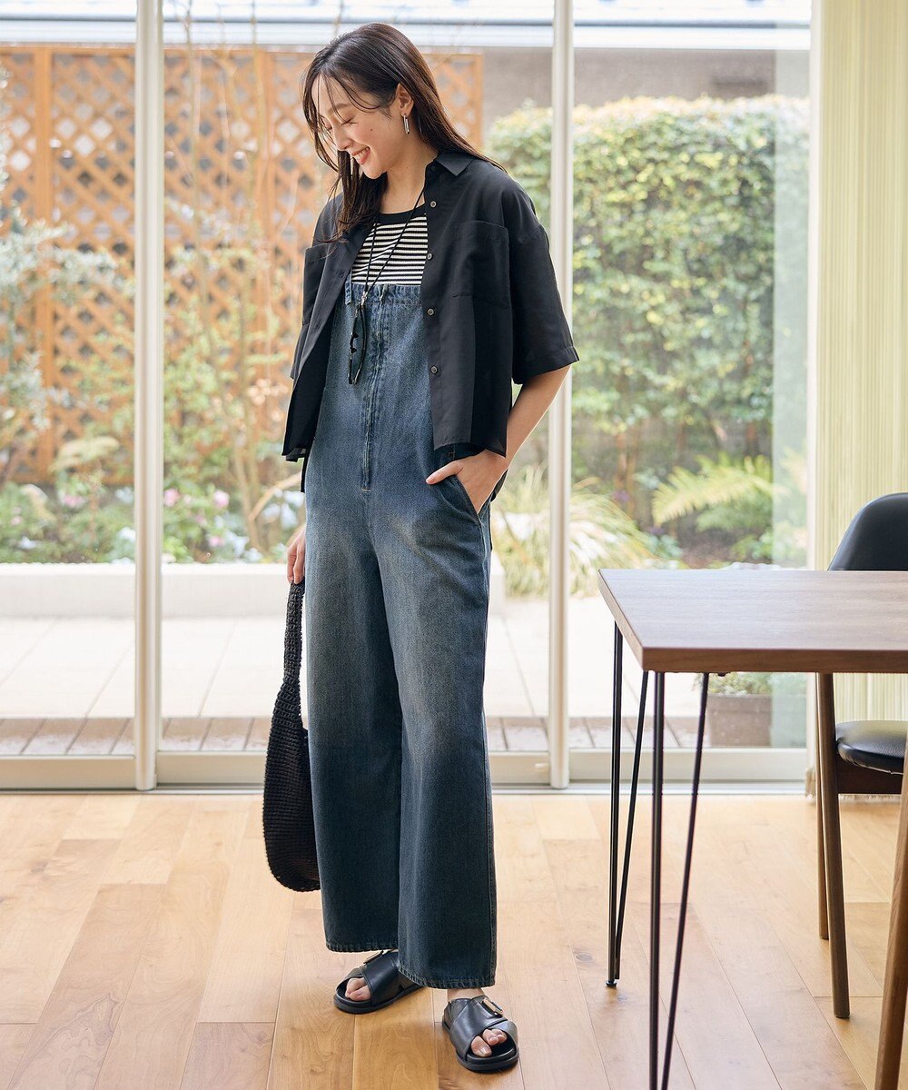 ANY シアーテックリネンシャツ 