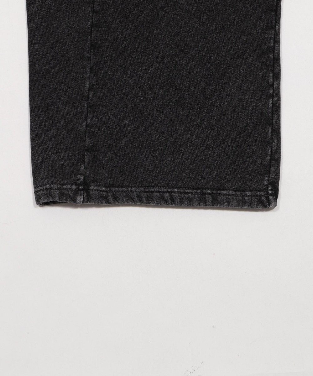 WEGO 【ウエストゴム/SMサイズ展開】裏起毛カーブデザインスウェットパンツ 