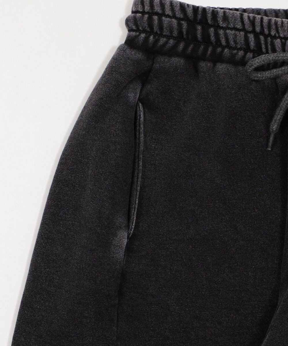 WEGO 【ウエストゴム/SMサイズ展開】裏起毛カーブデザインスウェットパンツ 