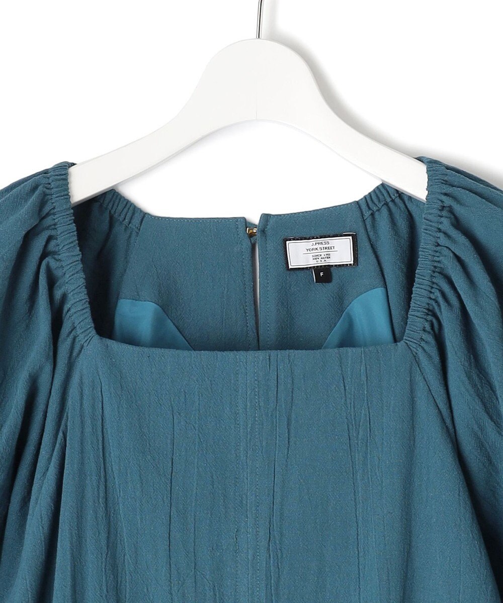 J.PRESS YORK STREET 【WOMEN】コットンワッシャーリラックス ワンピース 