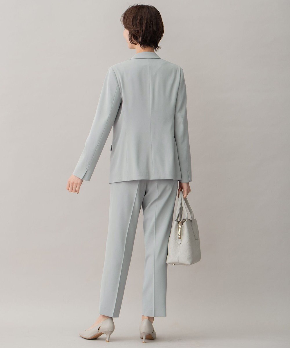 自由区 【XSサイズ～/洗える】ダブルフェイススーティング テーラードジャケット 