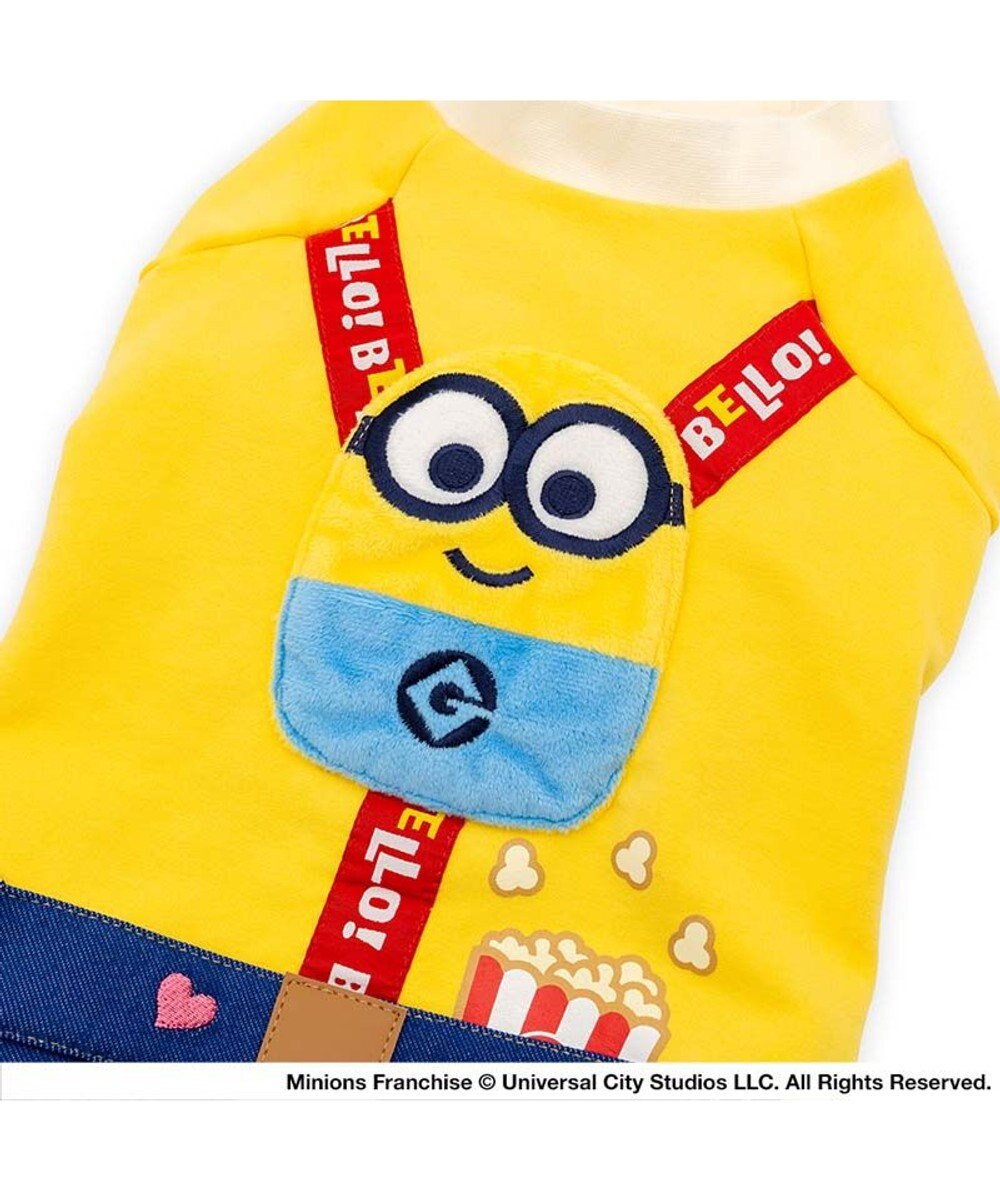 PET PARADISE ミニオン ボブ サスペンダー上下セット風 パンツつなぎ 小型犬 