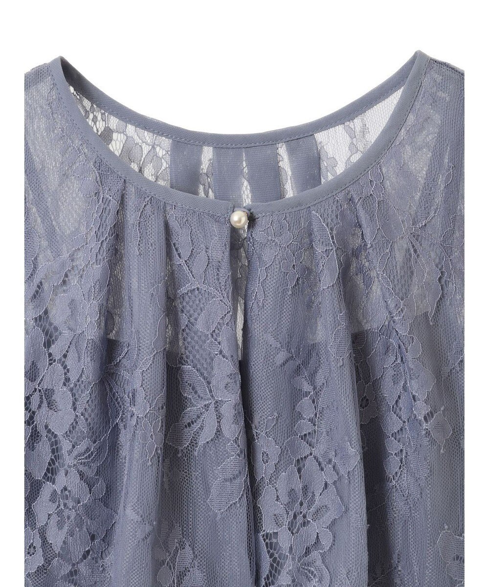 earth music&ecology ＳＥＴ２点　レースブラウス付きナローワンピース 