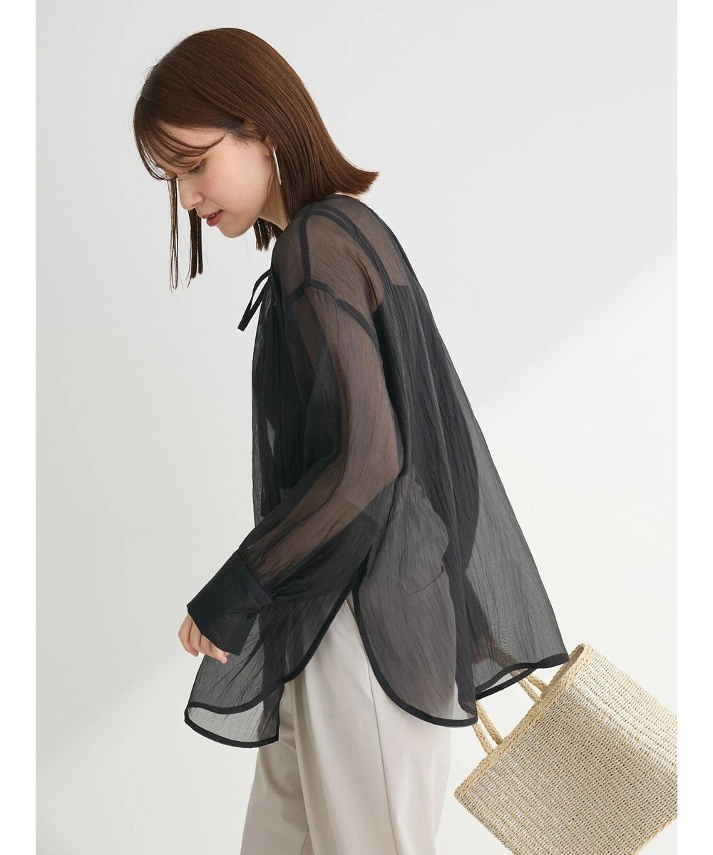 Green Parks ・ＥＬＥＮＣＡＲＥ　ＤＵＥ　２ｗａｙシアーブラウス 