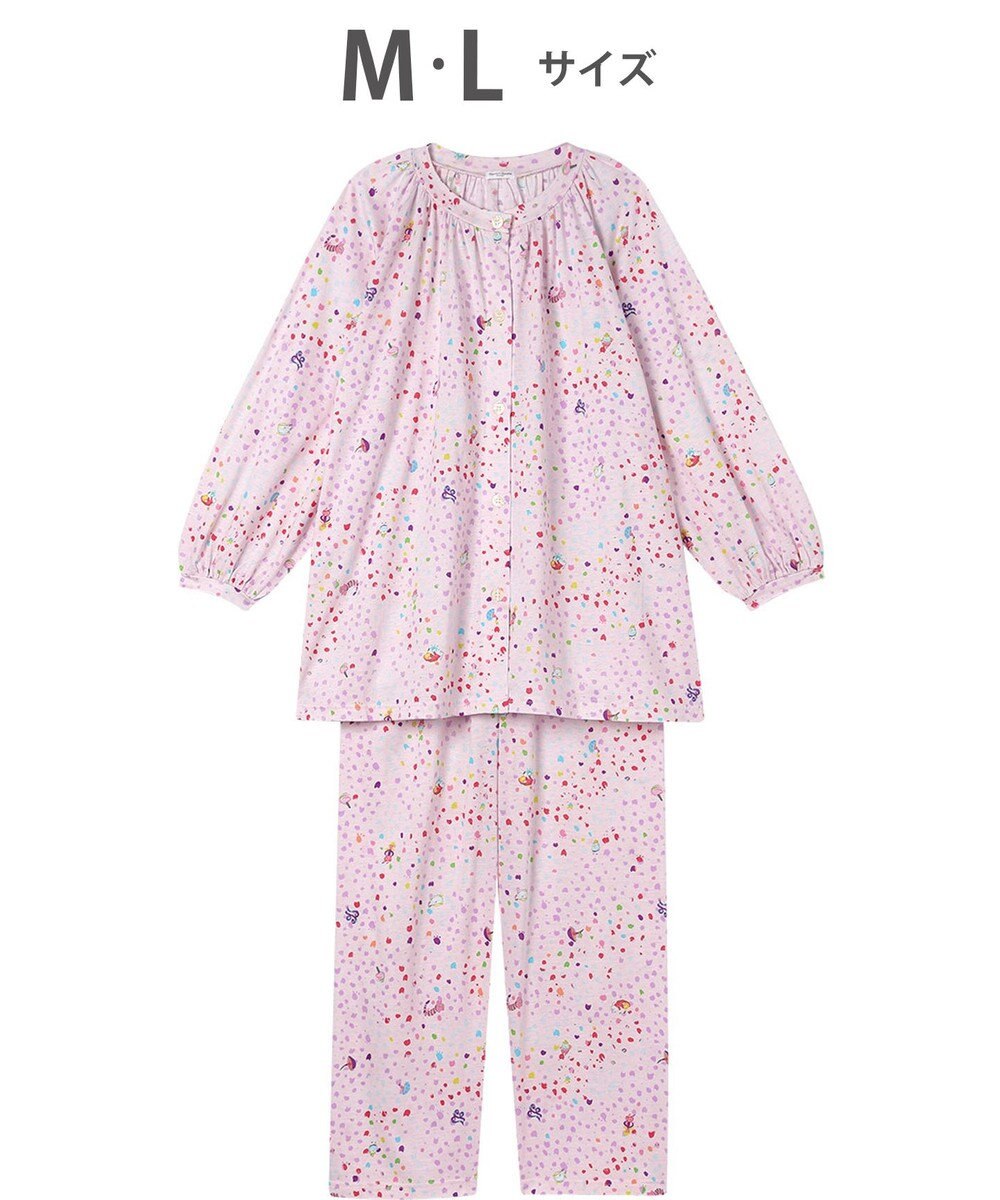 tsumori chisato SLEEP ツモリチサト パジャマ 綿混(本体) 天竺素材 9分袖 長袖 9分丈 レディース UDX594 /ワコール 