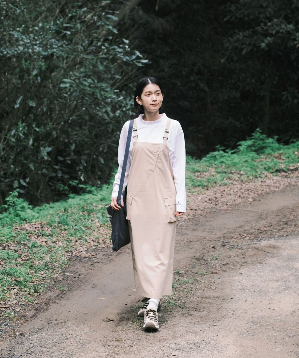 SHARE PARK LADIES 【撥水・UVカット・ストレッチ・軽量 】ナイロンジャンパースカート（S・Mサイズ） 