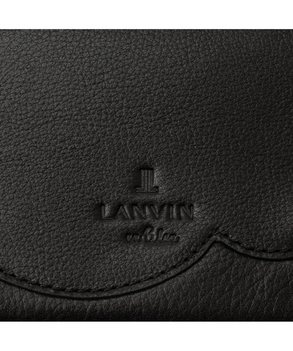 LANVIN en Bleu デクール 三面パスケース 