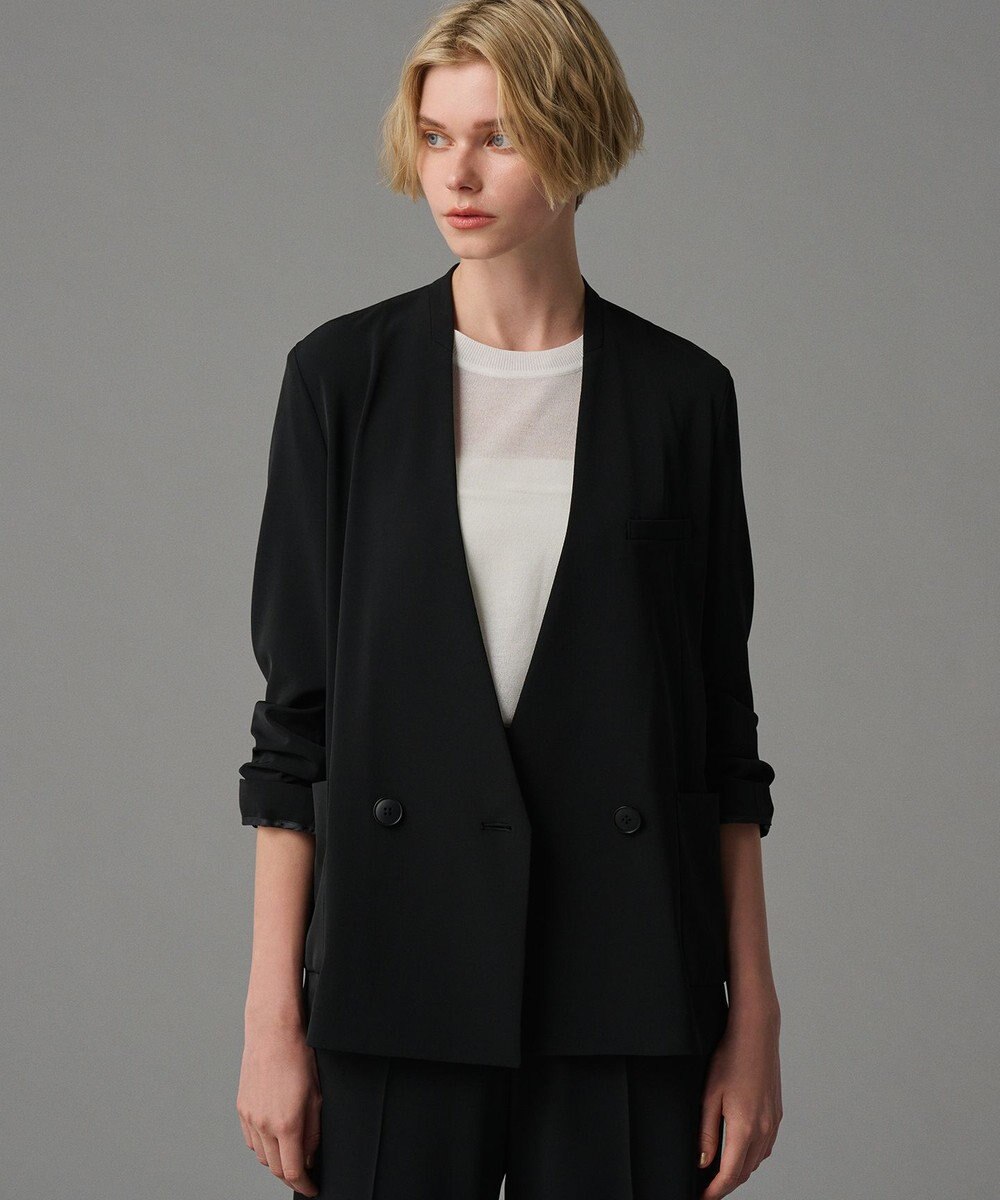 uncrave 【接触冷感・撥水・洗濯機洗い可】クールタッチツイル ジャケット（uncrave STANDARD） 