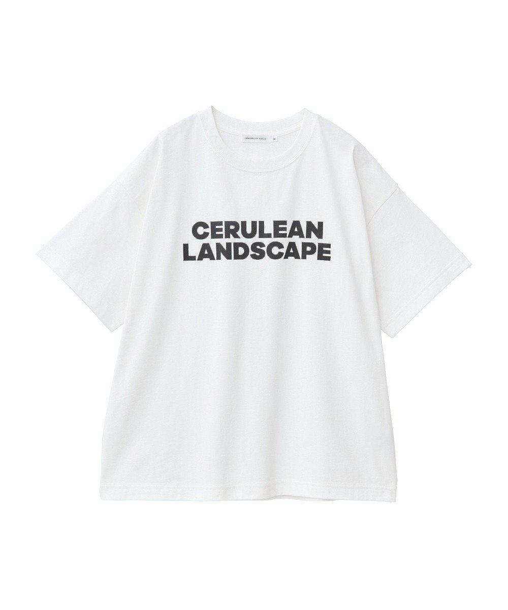 AMERICAN HOLIC BoldロゴプリントTシャツ 