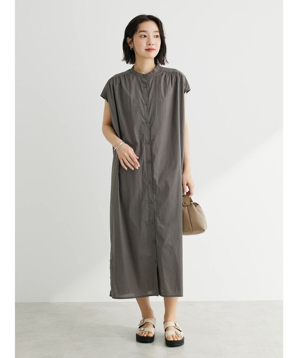 Green Parks ・Ｐｅｔｉｔ　Ｆｌｅｕｒ　カラーシャツワンピース 