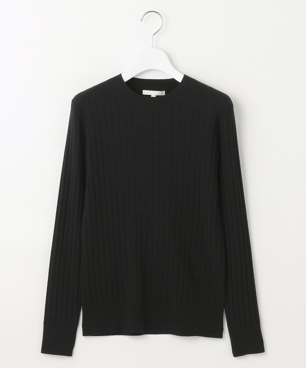 自由区 S レーヨンストレッチリブインナー ニット 