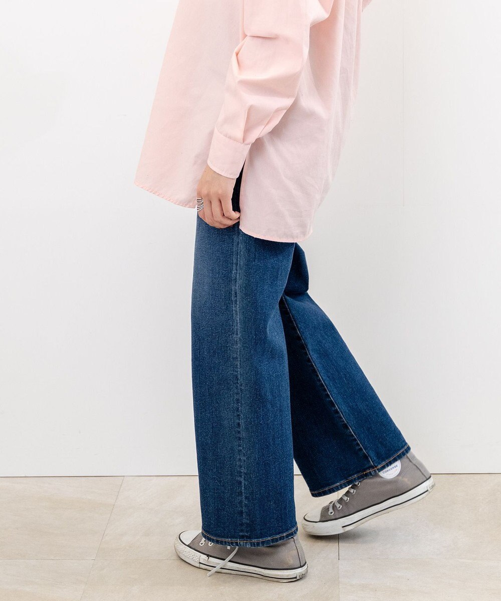 caqu 80's slim baggy バギーフィットワイドデニム 