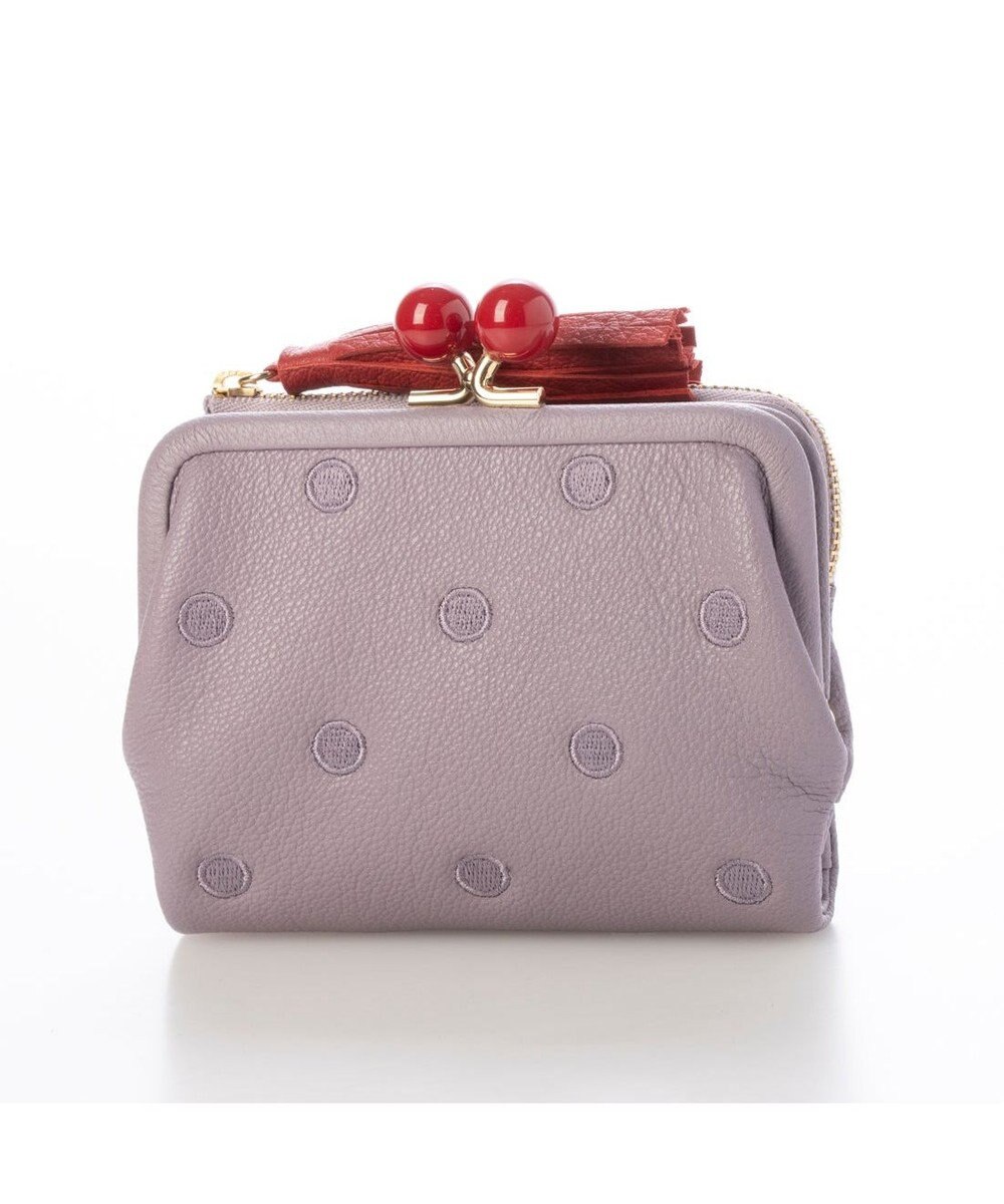 UNBILLION ペルケ perche / アクリル玉がま口2つ折り財布 