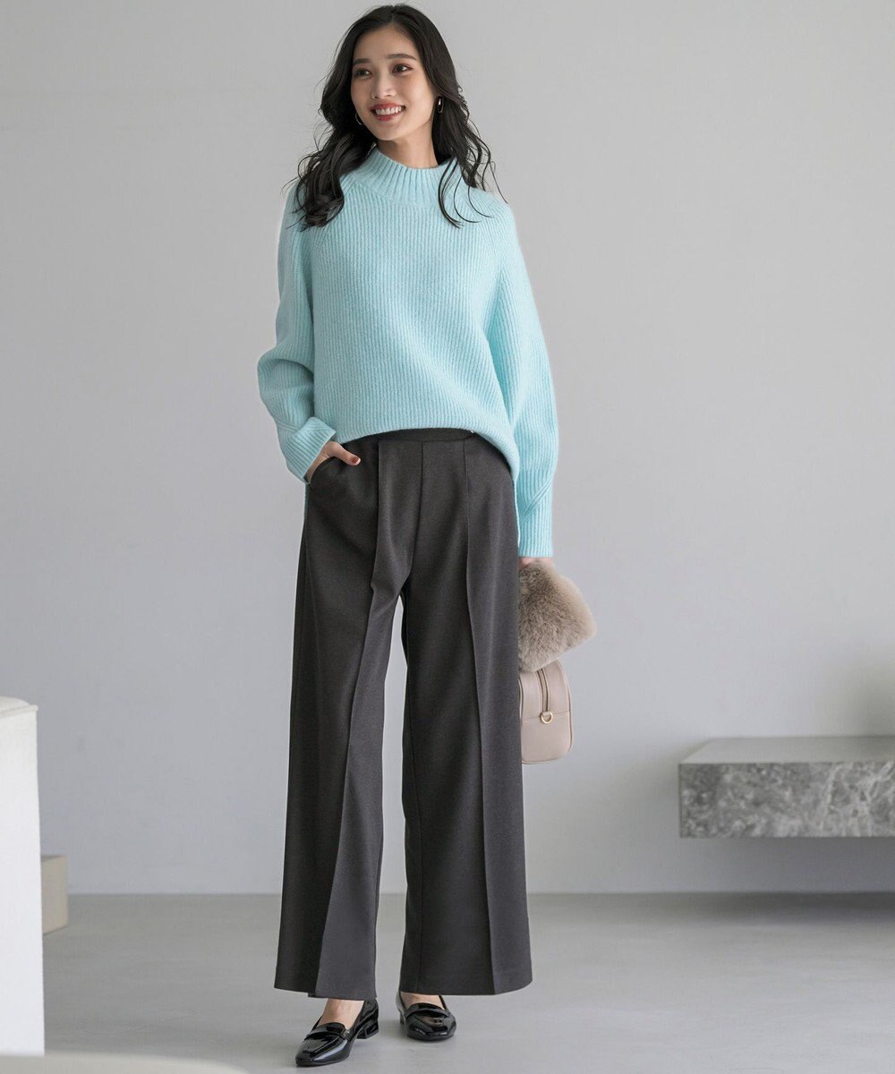 ANY SIS L ハイネックAir ニット 