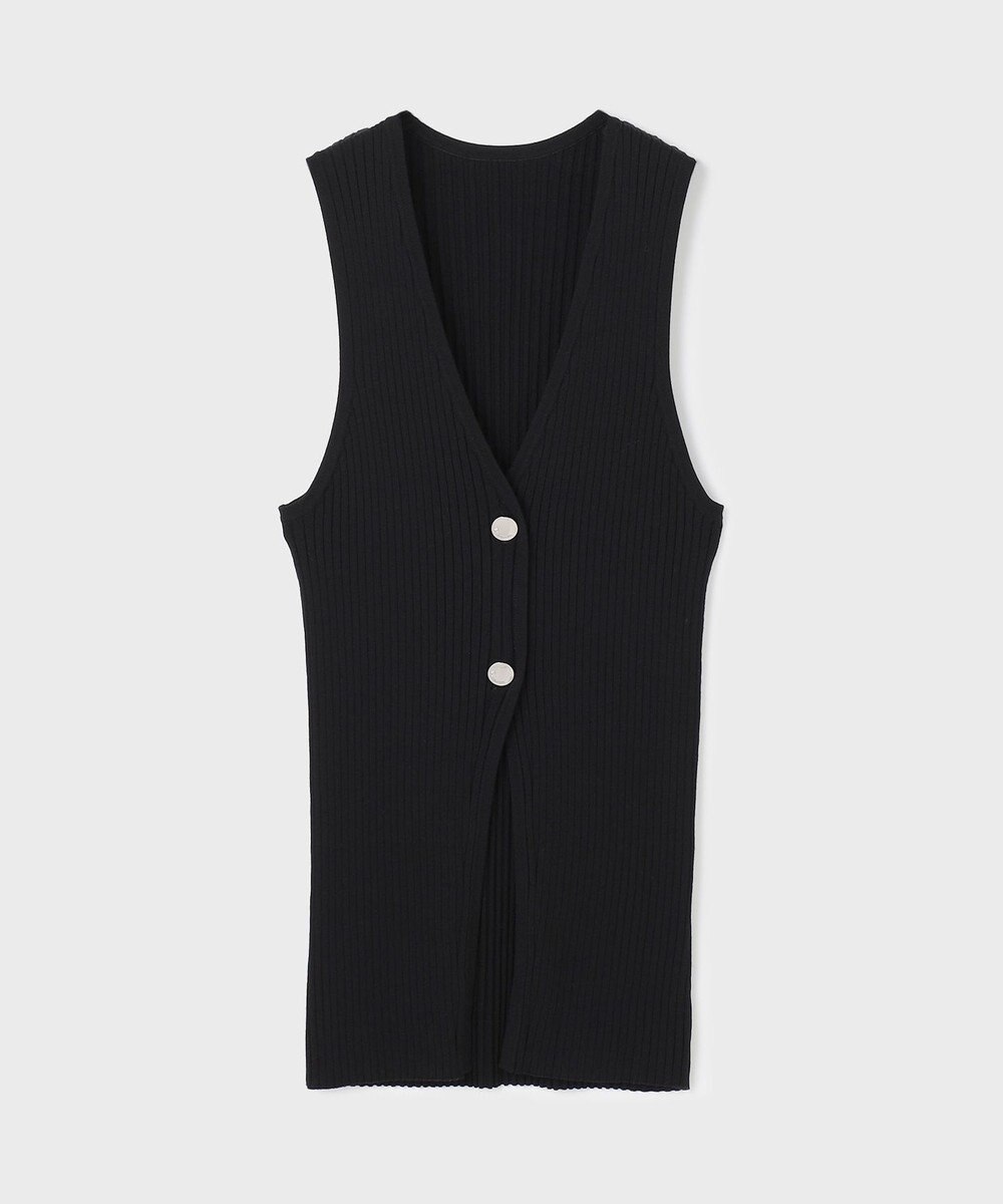 GRACE CONTINENTAL リブニットベスト 