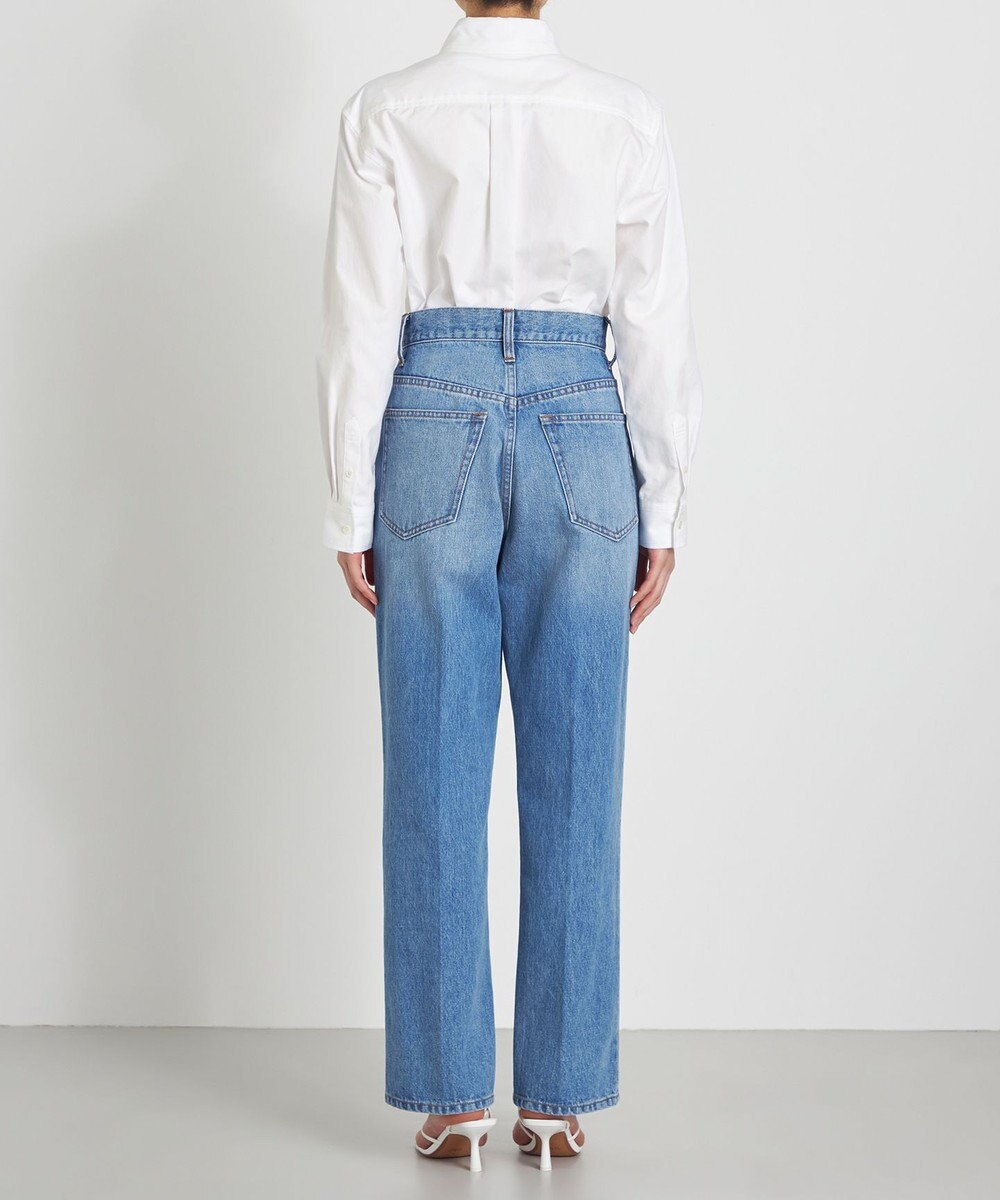 NAVE 【Nave　洗える】デニム センタープレスパンツ 