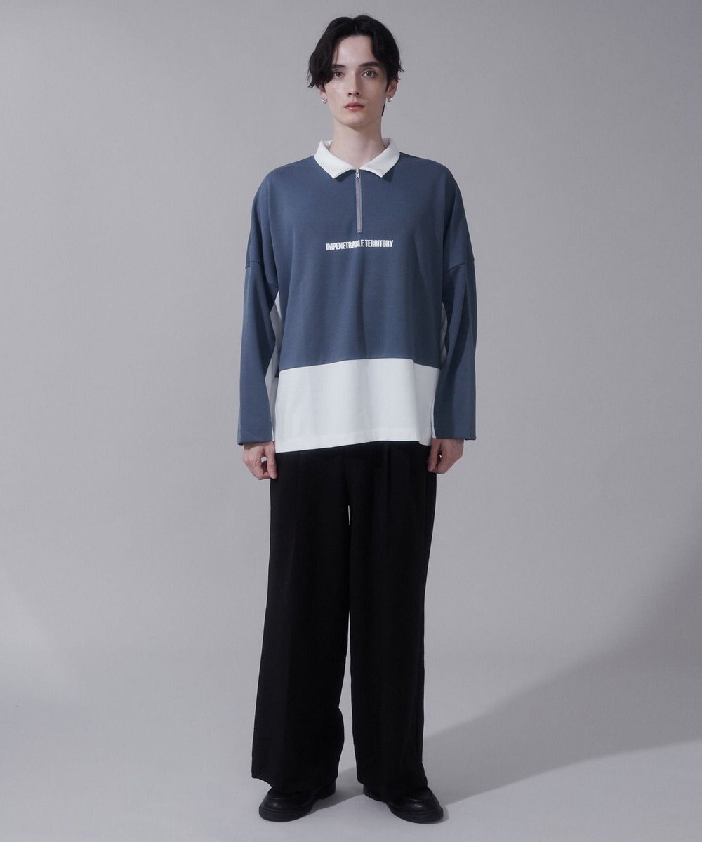 WEGO ドルマンポンチハーフZIPT（LS） 