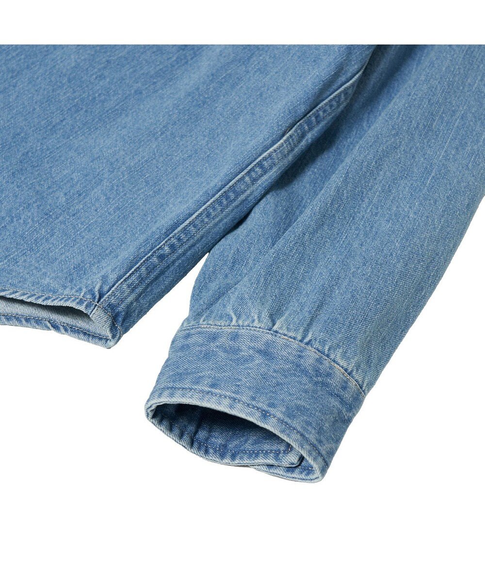 woadblue ＜坪田あさみさんコラボ＞CPOデニムジャケット ライトブルー 