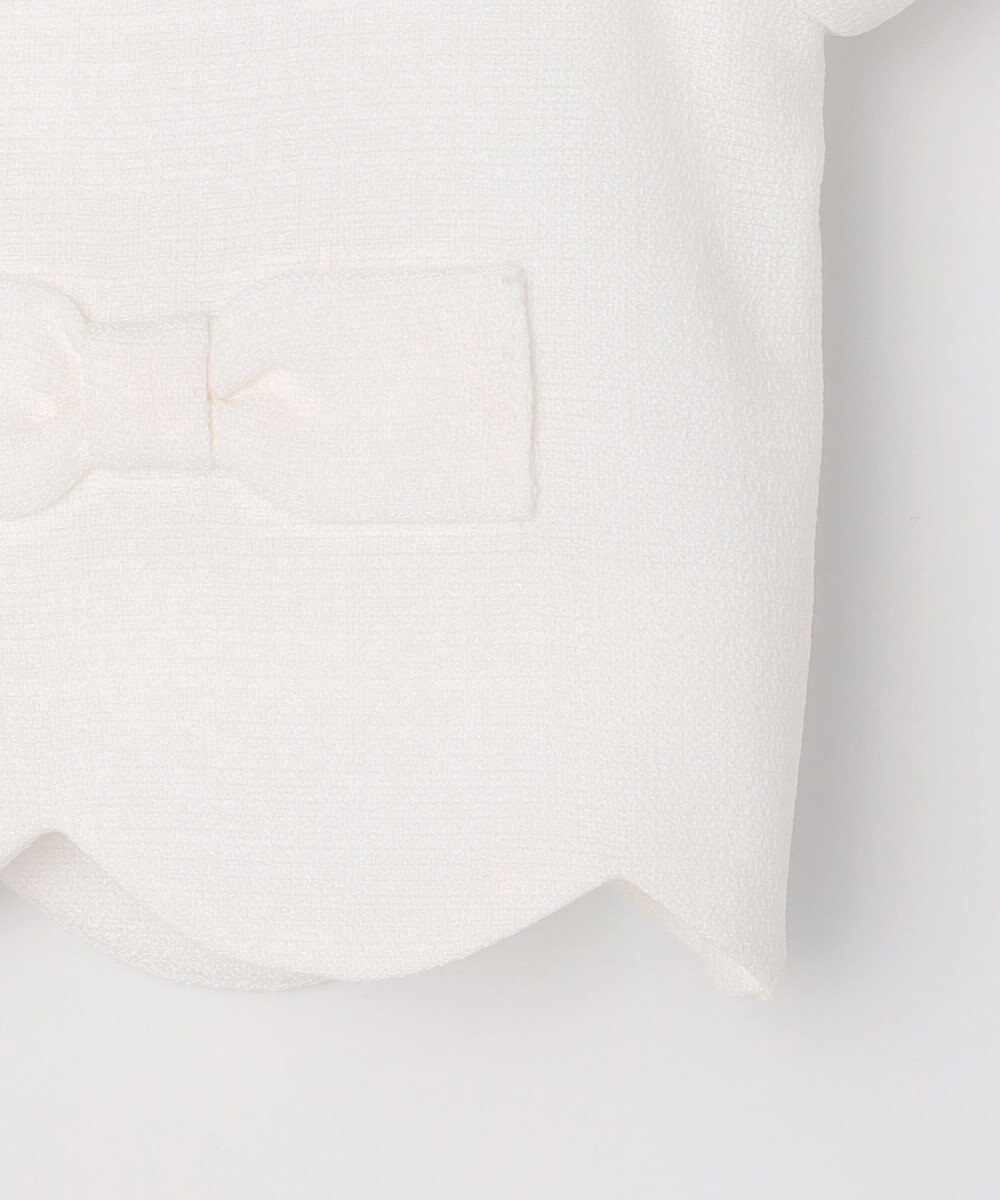 ANY KIDS 【2点セット】リボンボレロジャケット+シフォンプリーツ ワンピース 