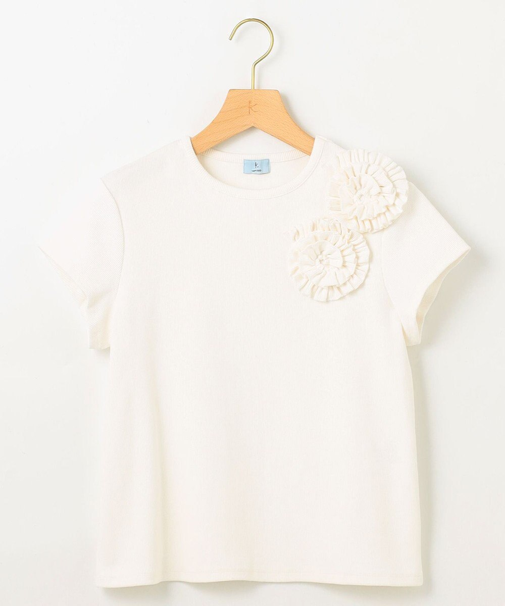 組曲 L テレココサージュ Tシャツ 