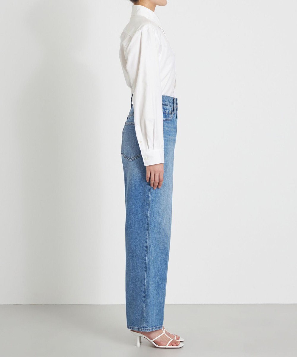 NAVE 【Nave　洗える】デニム センタープレスパンツ 