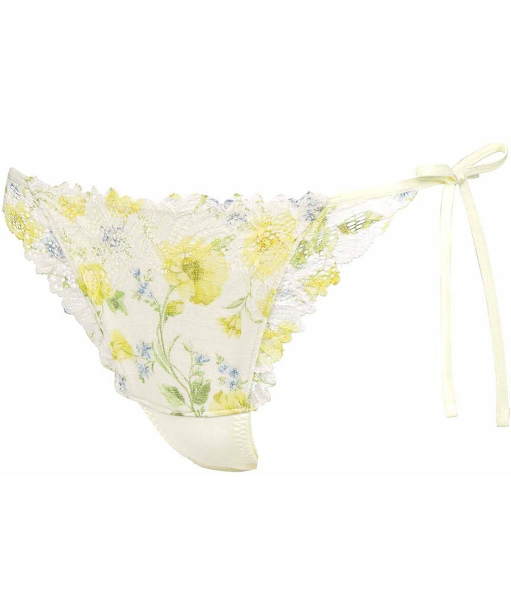 WACOAL Ｔバック ショーツ 【リボンブラ 脇すっきり】 BRB433とペア はきこみ丈あさめ バックのかぶりが広め ソング レディース PRA433 /ワコール 