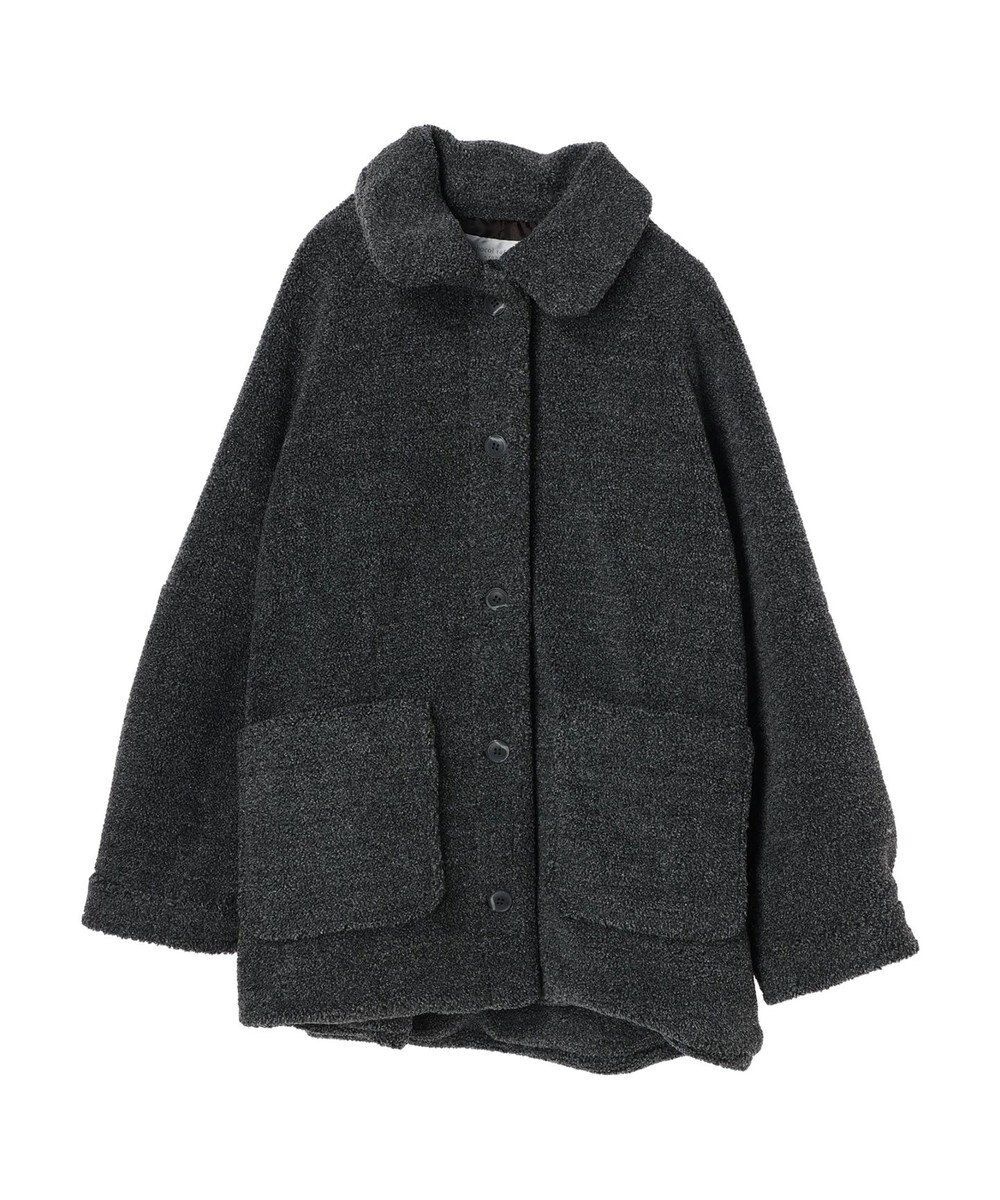 Green Parks 衿付きボアブルゾン 