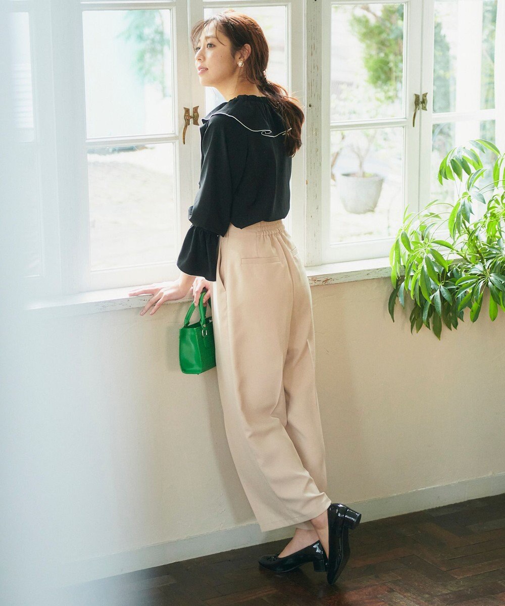 Feroux メローラッフル ブラウス 