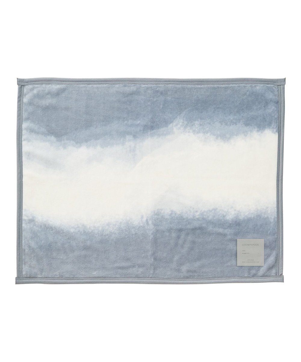LOOM&SPOOL FOL綿毛布ブランケット／グレー 