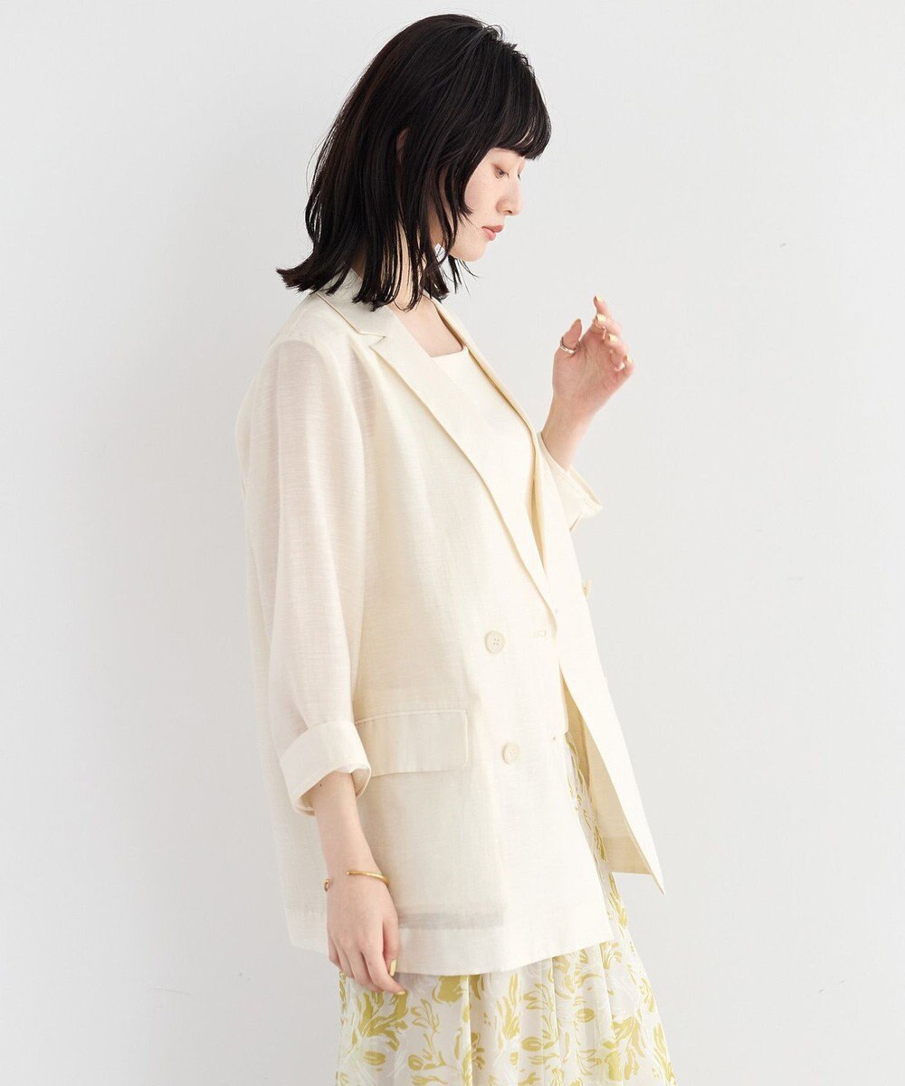 YECCA VECCA シアーテーラードジャケット 