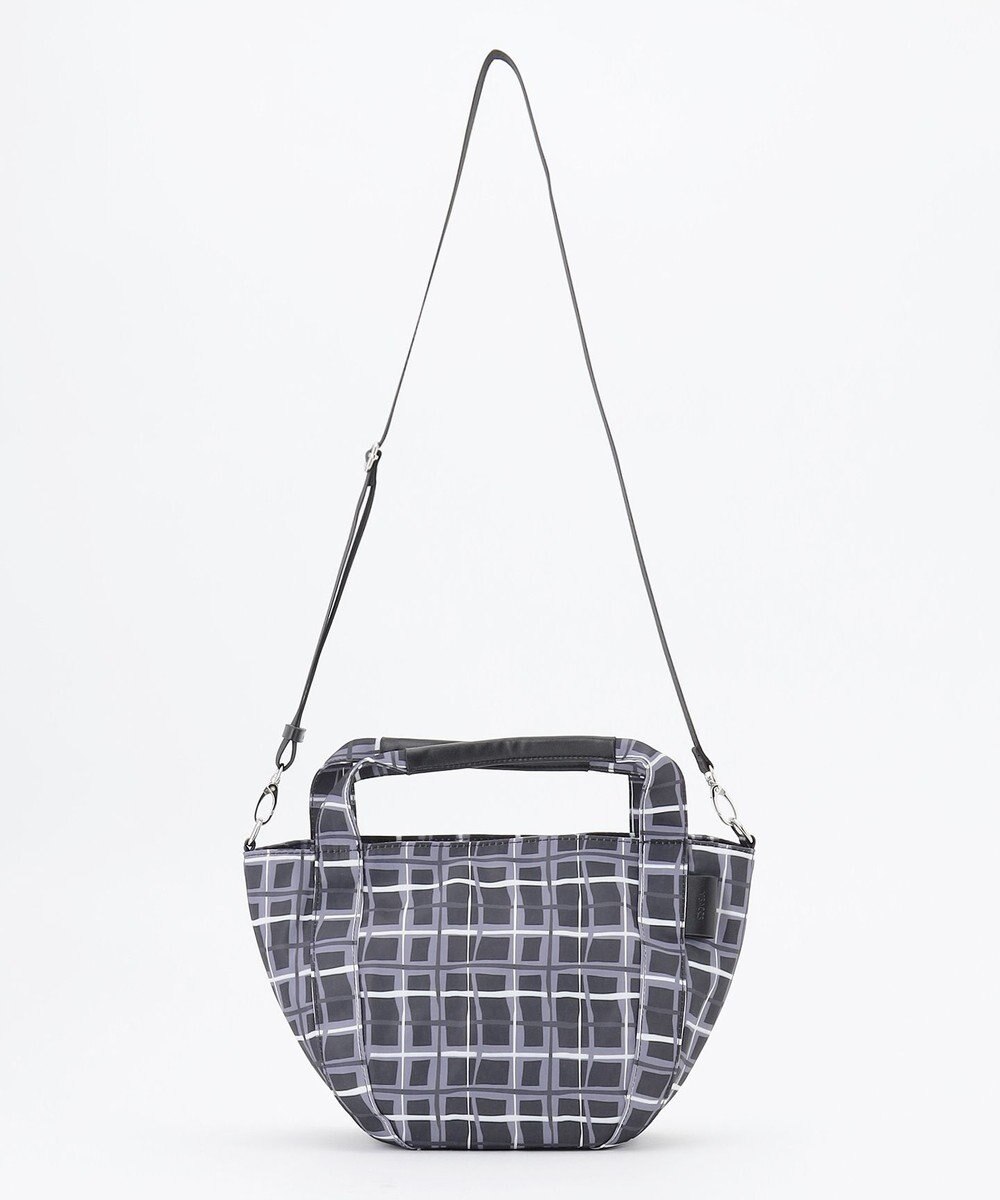 Y'SACCS ドローイングチェック 2WAYトートバッグ 