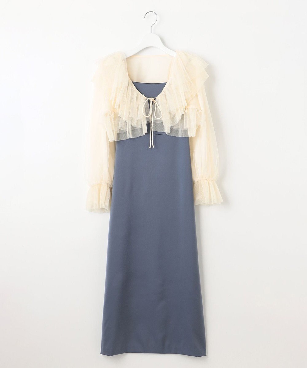 Feroux チュールボレロ×キャミドレスセット 