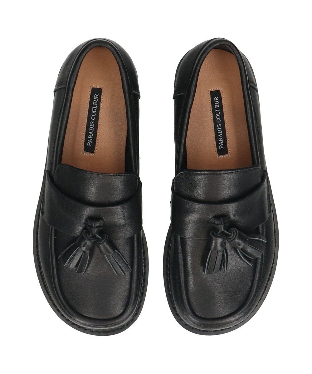 Bridget Birkin 【PARADIS COULEUR】オブリークトウタッセルローファー 