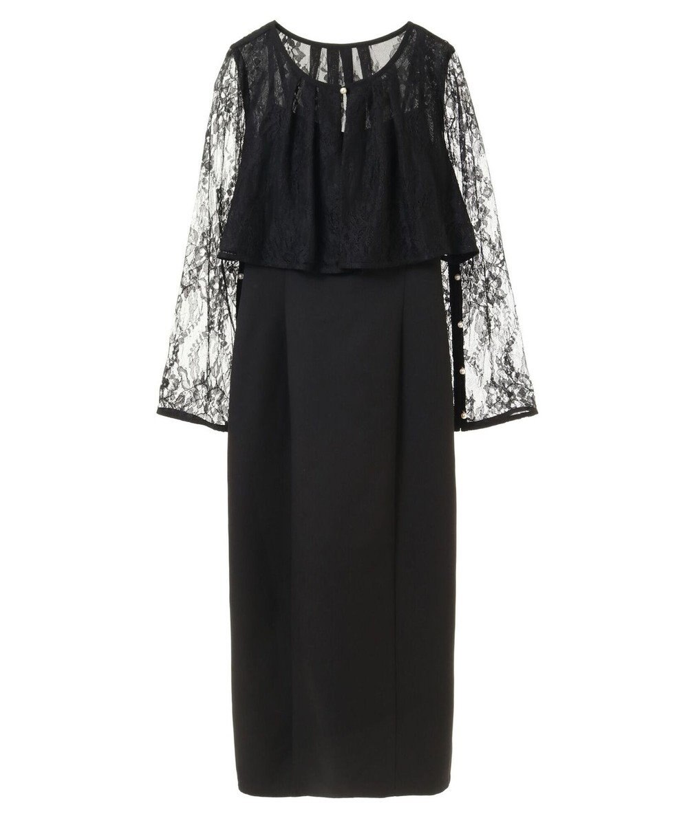 earth music&ecology ＳＥＴ２点　レースブラウス付きナローワンピース 